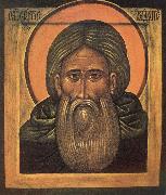 unknow artist The Archimandrite Zinon,Saint Sergius of Radonezh oil on canvas